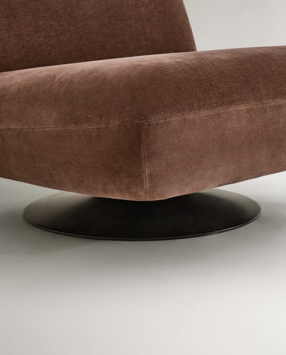 Fauteuil velours — Sofa